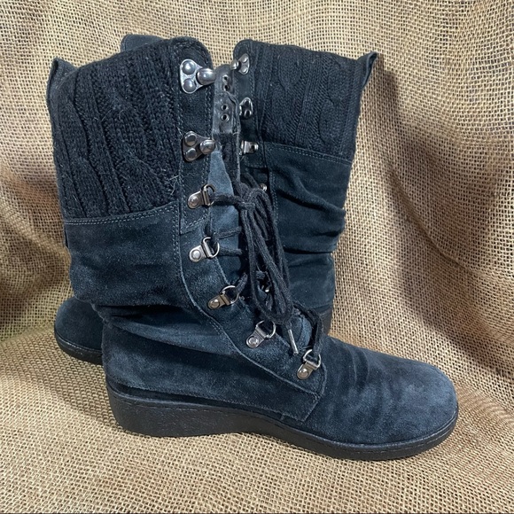 North Face Primaloft Insulated Lace Up Suede Boot - Picture 5 of 10